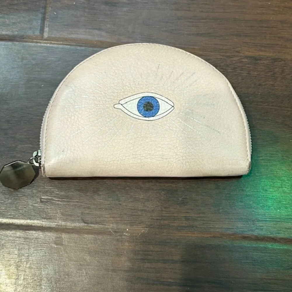 meli melo Half Moon Leather Pouch